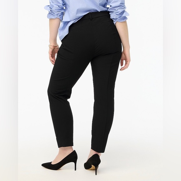 NWT / jcrew factory Slim Cropped Ruby Pant In Stretch Twill / B003 - Picture 4 of 9
